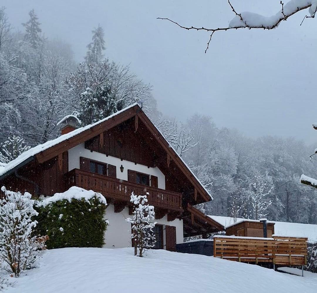 Luxus Alpenparadies Nahe Salzburg Sauna & Whirlpool Adnet Exteriér fotografie